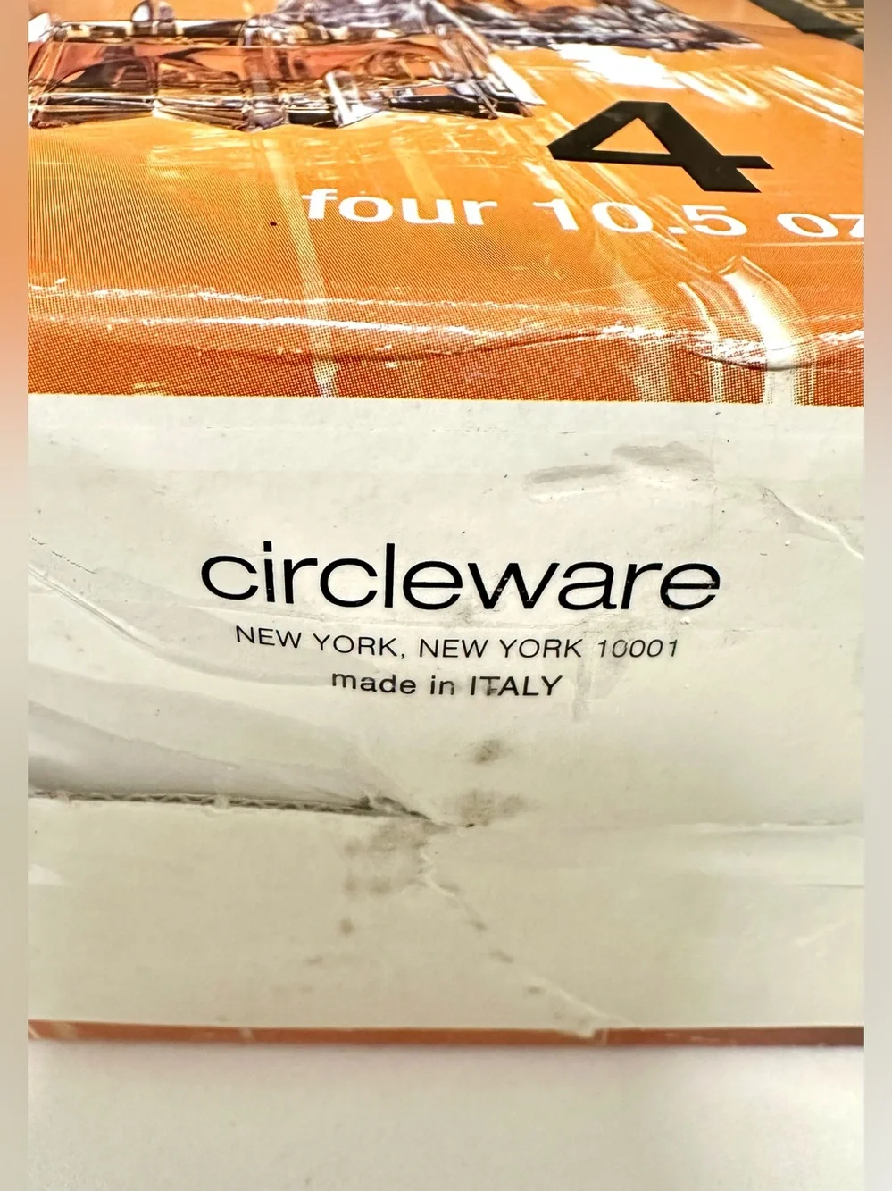Vintage Circleware Excalibur Collection DOF Whiskey Glasses - Set of 4